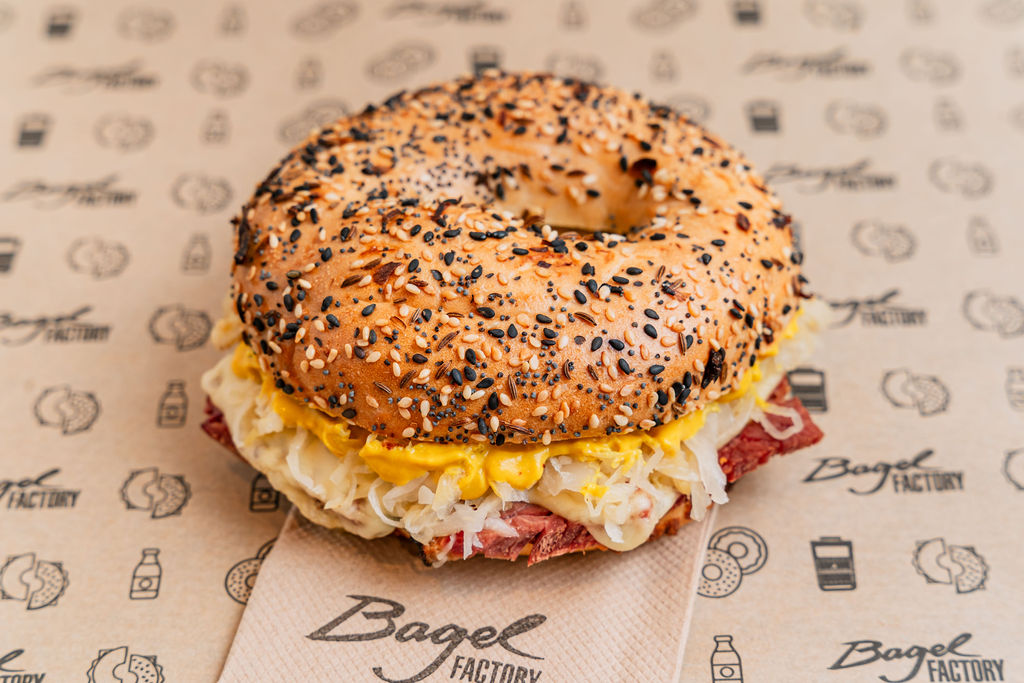 REUBEN PASTRAMI BAGEL