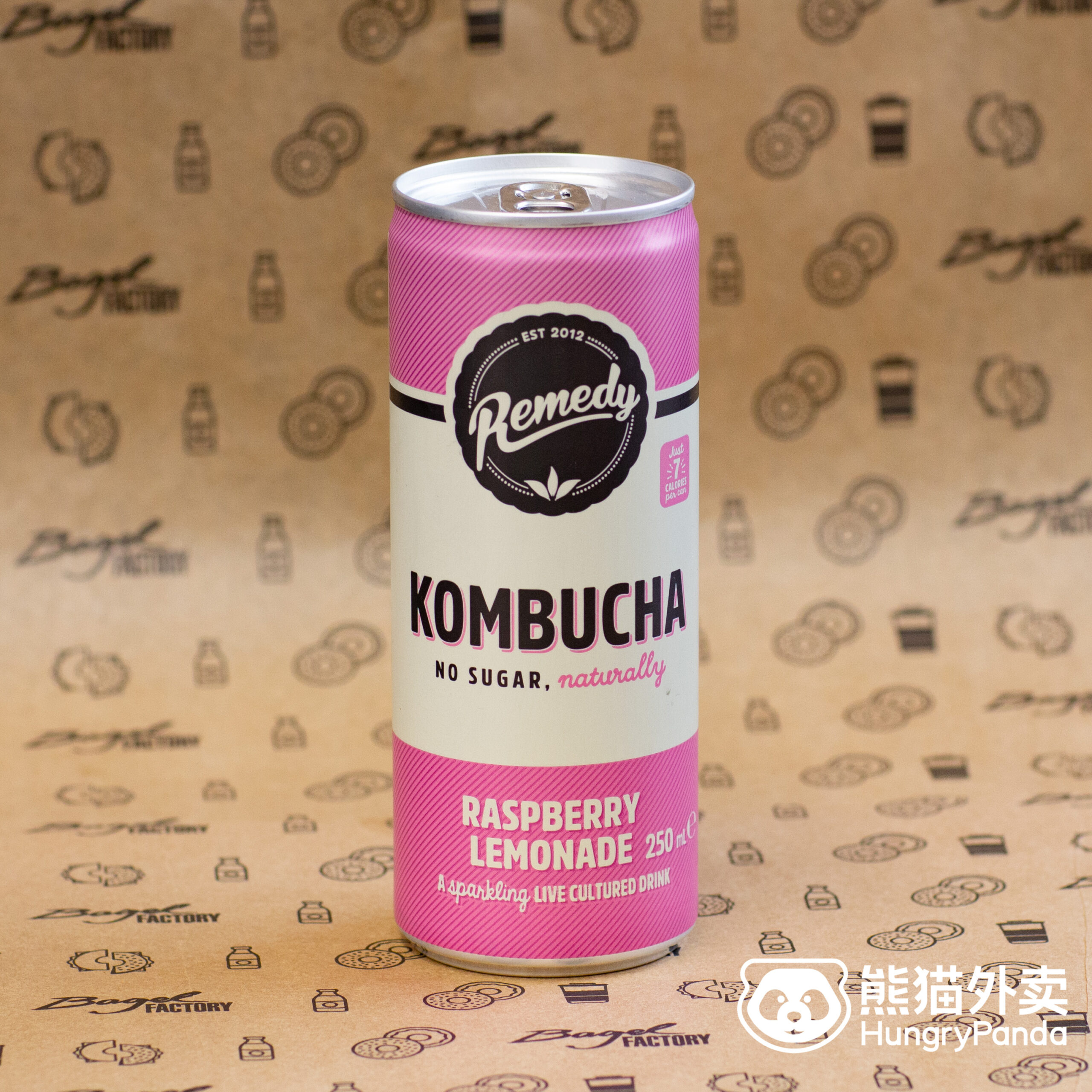 REMEDY KOMBUCHA RASPBERRY LEMONADE