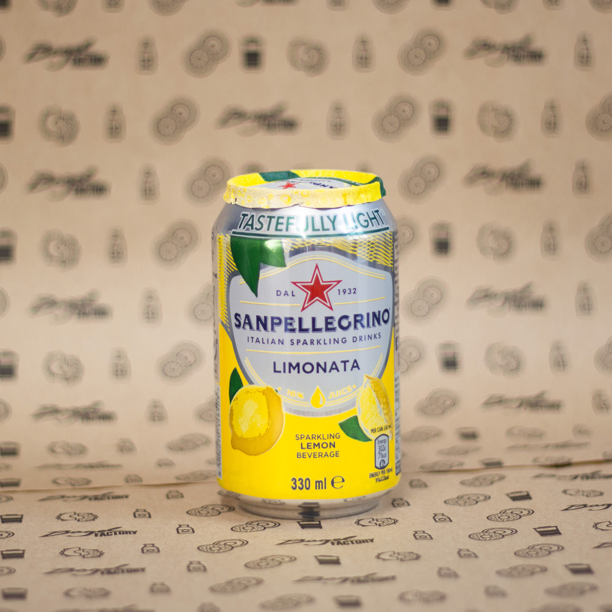 SAN PELLEGRINO LEMON can 